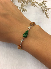 Five Colours Jade Bracelet - Hulu (BR156)