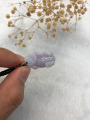 Lavender Jade Pendant - Pixiu (PE418)