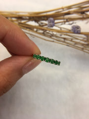 Green & Icy Jades Rings (RI219)