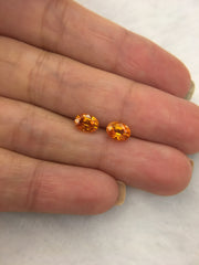 Mandarin Garnet Earrings (GE108)