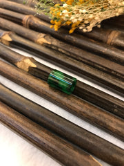 Dark Green Jade Barrel (PE436)