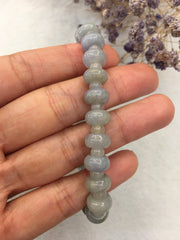 Bluish Lavender Jade Bracelet (BR198)