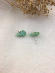 Green Jade Earrings - Hulu (EA043)