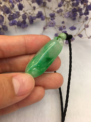 Green Jade Pendant - Gourd (PE171)