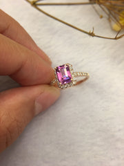 Purplish Pink Sapphire (GE013)
