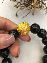 24k Pure Gold Ball Bracelet (BR145)