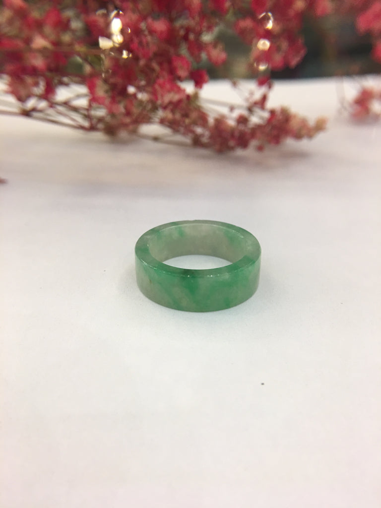 Icy Green Jade Ring (RI119)
