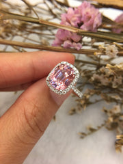 Natural Pink Tourmaline Ring (GE099)