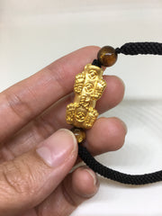 Pure Gold Pixiu & Fish Bracelet (BR110)