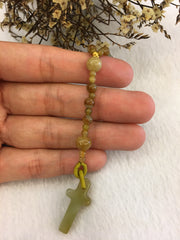 Yellow Jade - Rosary (OT004)