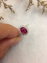 Natural Ruby Ring (Unheated) (GE030)