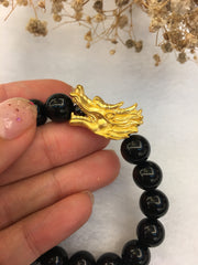 24k Pure Gold Dragon Bracelet (BR147)