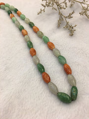 Multi-coloured Necklace - Olives Seed (NE038)