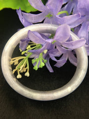 Bluish Lavender Bangle - Oval (BA012)