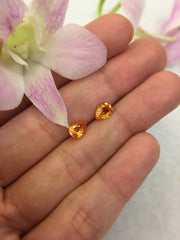 Mandarin Garnet Earrings (GE073)