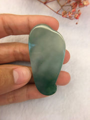 Icy Green Jade Pendant - Guanyin (PE006)