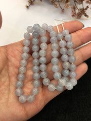Bluish Lavender Jade Necklace (NE066)