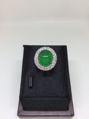 Green Ring - Cabochon (RI049)