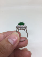 Green Ring - Cabochon (RI049)