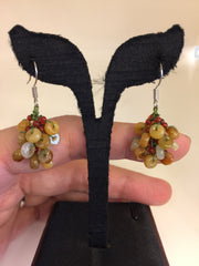 Yellow Earrings - Abacus (EA160)