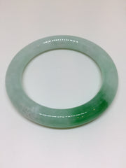 Green Bangle - Round (BA047)