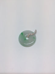Green Pendant - Safety Coin (PE147)