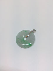 Green Pendant - Safety Coin (PE147)