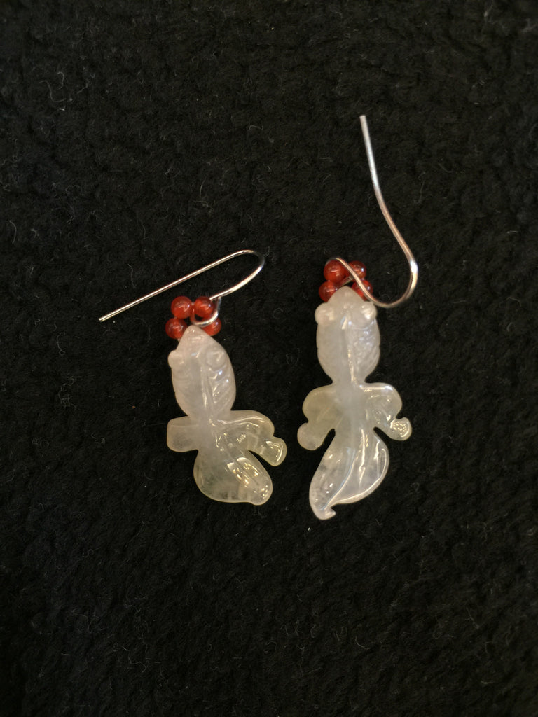 Icy Earrings - Goldfish (EA092)