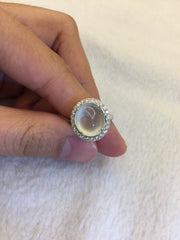Glassy Variety Ring - Oval Cabochon (RI071)