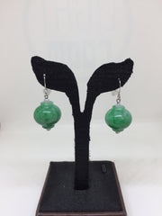 Green Earrings - Lantern (Big) (EA200)