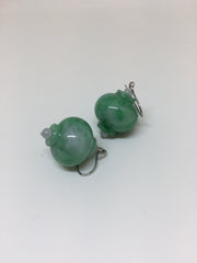 Green Earrings - Lantern (Big) (EA200)