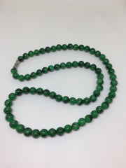 Green Beads Necklace (NE022)