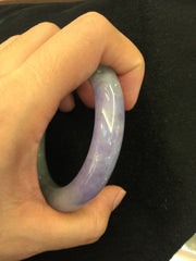 Green With Lavender Bangle - Round (BA060)