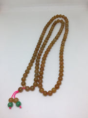 Icy Reddish Yellow Beads Necklace (NE023)