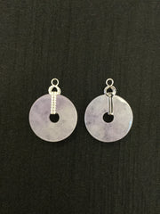 Icy Lavender Earrings/ Pendant (EA071)