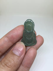 Icy Green Pendant - Buddha (PE093)