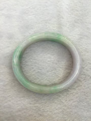 Green With Lavender Bangle - Oval (BA005)