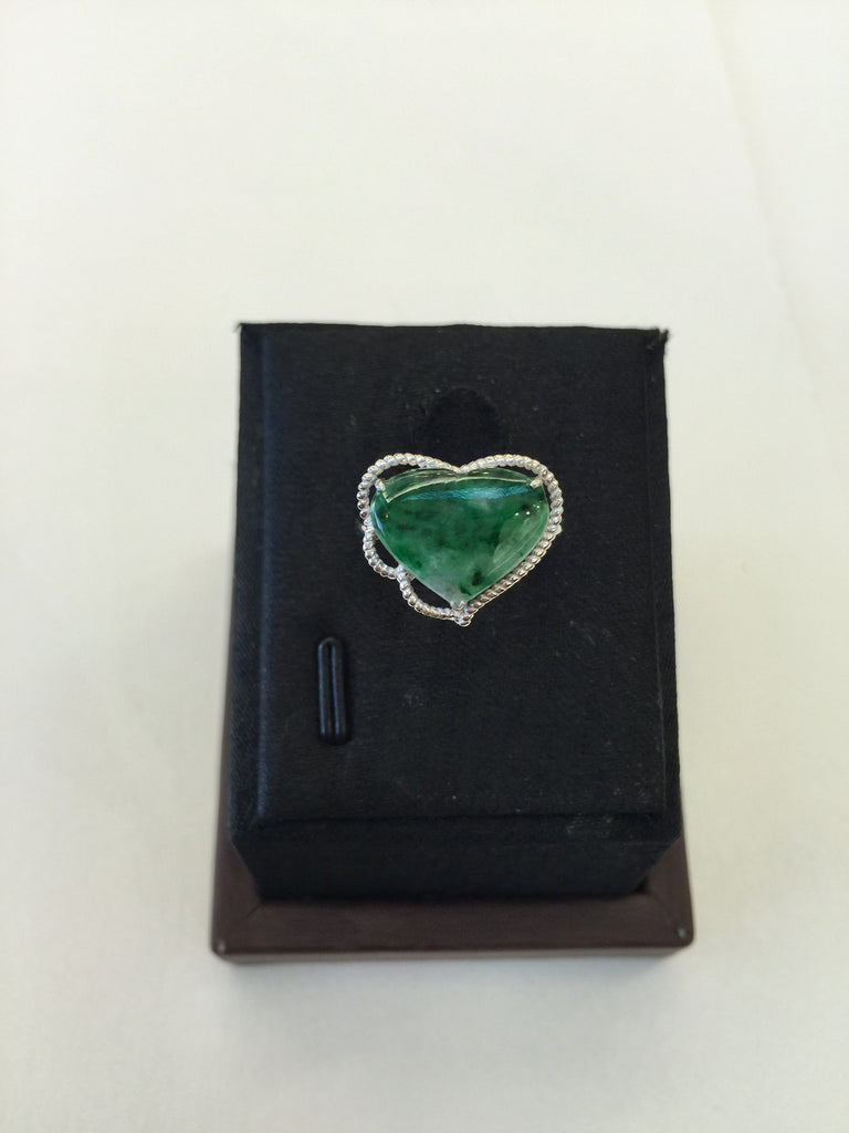 Green Ring - Heart (RI020)