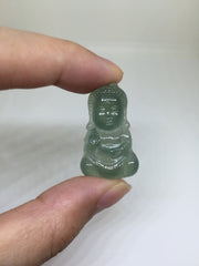Icy Green Pendant - Buddha (PE093)
